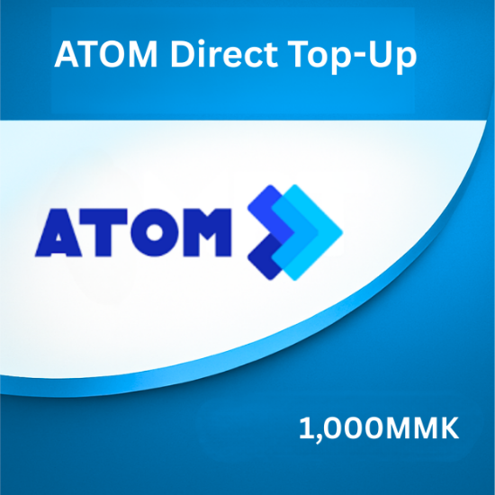 Picture of ATOM Top-Up📱1,000 MMK