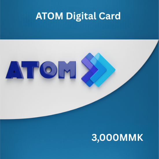 Picture of ATOM E-PIN🎫3,000 MMK