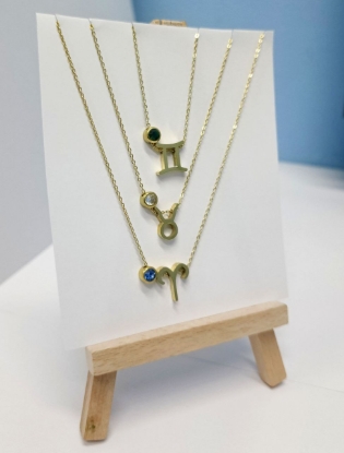 Picture of Zodiac Sign Necklace (Aries, Taurus, Gemini)